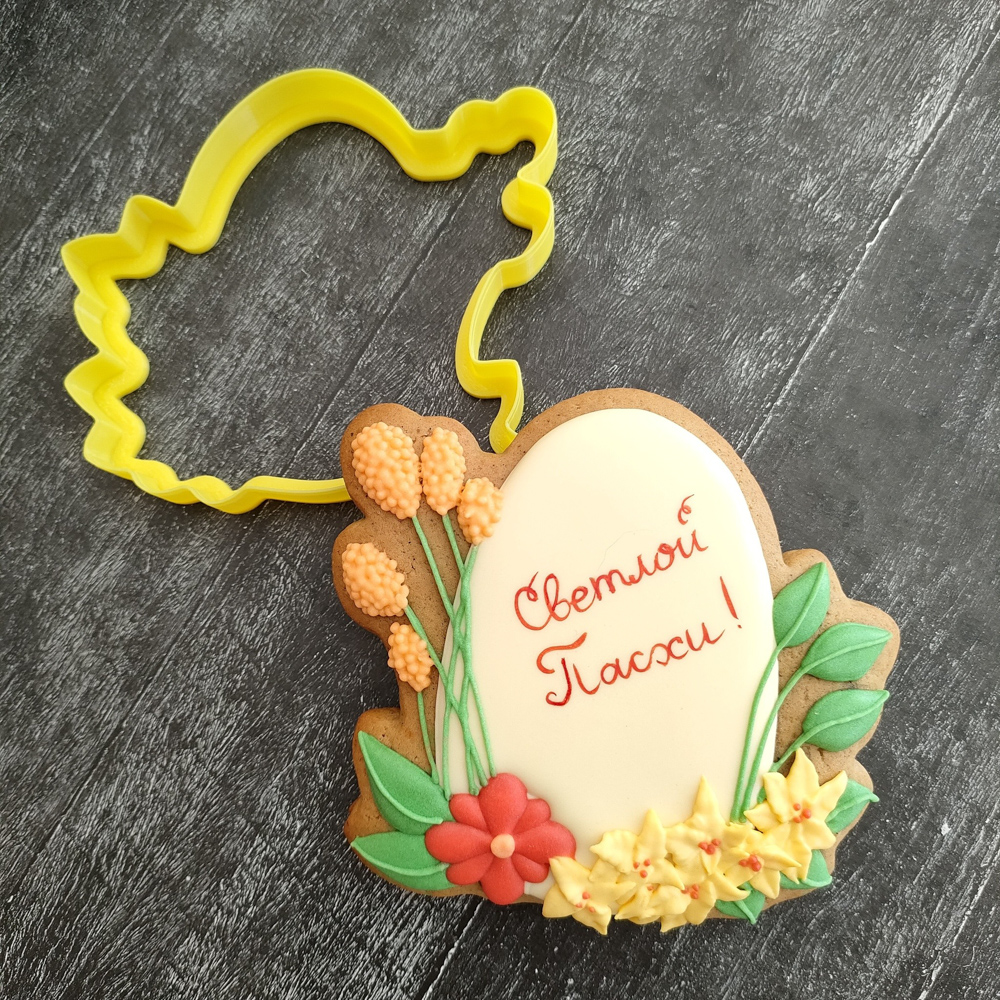Яйцо №10 с цветами