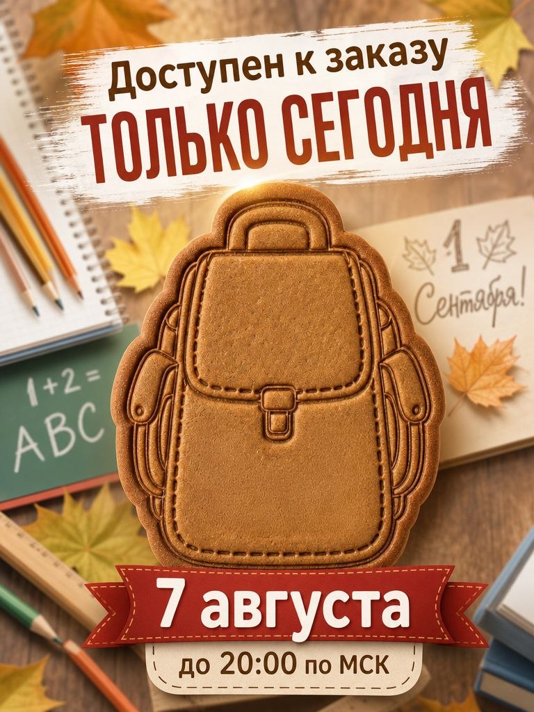 Штамп Школьный рюкзак (портфель) №11