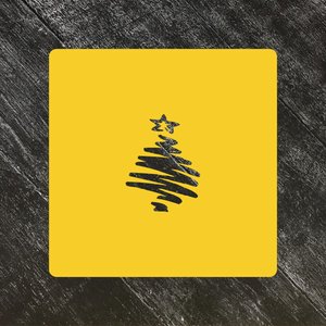 Трафарет новогодний №73 Ёлочка